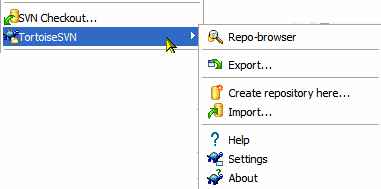 δ汾ļе TortoiseSVN ˵