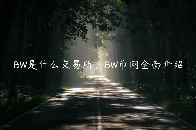 BW是什么交易所，BW币网全面介绍