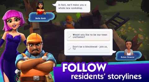 模拟人生城镇故事中文版下载