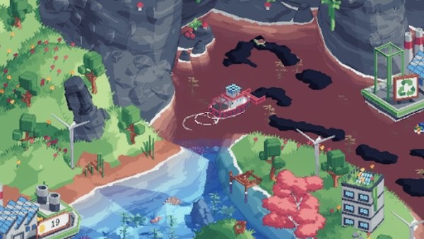 海洋清洁工游戏(Spilled)下载